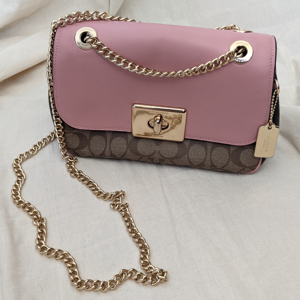 Coach Cassidy Crossbody In Blocked Signature